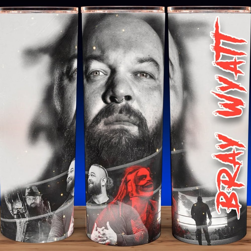 Bray Wyatt The Fiend Wrestling Cup Mug Tumbler 20oz